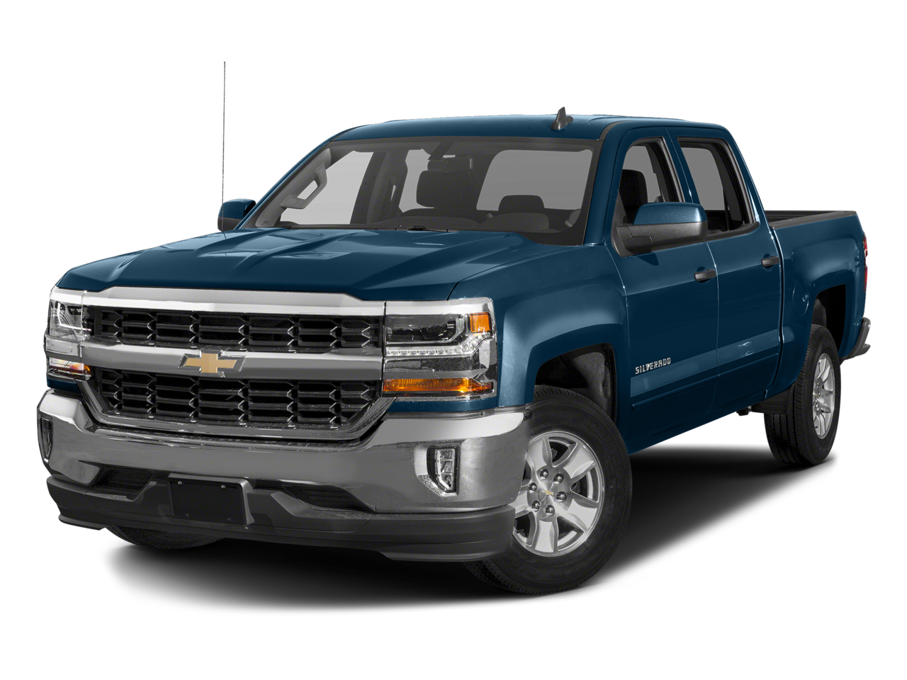 2018 Chevrolet Silverado 1500 — rear three-quarter view
